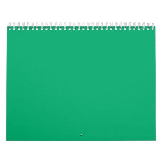 Calendrier Emerald Green Wall - Personnalisable (Protection)
