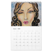 Calendrier Émotions - Peinture aquarelle (Mar 2027)