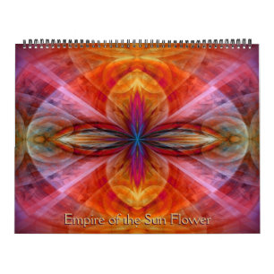 Calendrier Empire of the Sun Flower Art