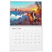 Calendrier en acier des illustrations 2019 (Feb 2026)