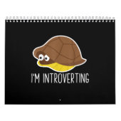 Calendrier En introverting - introverti turtle quarantined (Protection)
