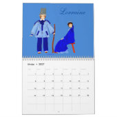 Calendrier en Lorraine, France (Feb 2027)