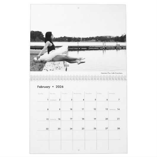 Calendrier En Pointe (Feb 2026)