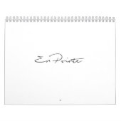 Calendrier En Pointe (Protection)