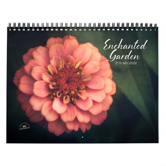 Calendrier Enchanté de Jardin sur 12 Mois (Protection)