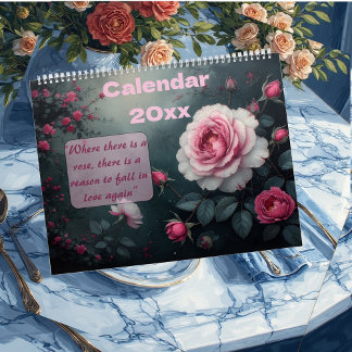 Calendrier Enchanted Rose Garden Blooms Round The Year Nature