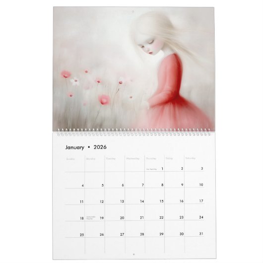 Calendrier Enchantement lunaire (Jan 2026)