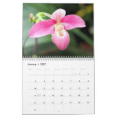 Calendrier Enchanter les orchidées (Jan 2027)
