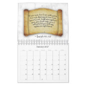 Calendrier Encouragement des versets bibliques - Petit calend (Jan 2027)