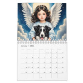 Calendrier Enfants Anges et animaux mignons. 2024 (Jan 2026)