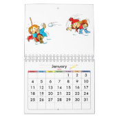 Calendrier Enfants Bleus Petits Calendriers Drôle  (Jan 2026)