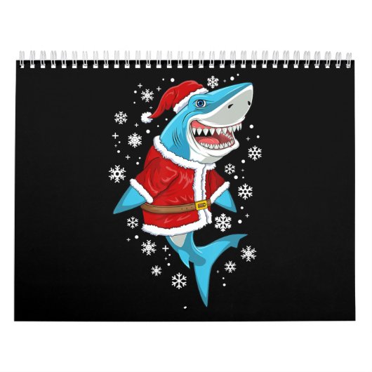 Calendrier Enfants Père Noël Sharkmas Noël Enfants (Protection)