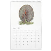 Calendrier Enfants vintages mignons 2 d'oiseau de dessins (Mar 2027)