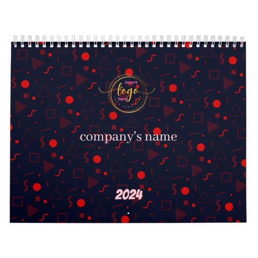 Calendrier Entièrement Personnalisable Avec Entreprise Info E (Protection)