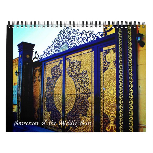 Calendrier Entrées du Moyen-Orient (Protection)