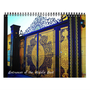Calendrier Entrées du Moyen-Orient