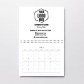 Calendrier Entreprise de marque personnalisée