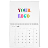 Calendrier Entreprise Promotionnelle Personnalisée - Moderne (Jan 2026)