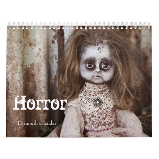 Calendrier Épouvantable Horreur 2027 (Protection)
