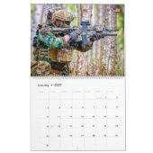 Calendrier ESCADRE DE COMBAT - Personnel de combat militaire (Jan 2027)