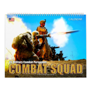Calendrier ESCADRE DE COMBAT - Personnel de combat militaire