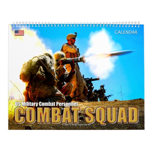 Calendrier ESCADRE DE COMBAT - Personnel de combat militaire  (Protection)