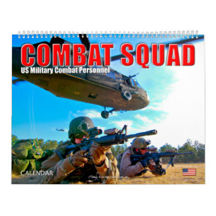 Calendrier ESCADRE DE COMBAT - Personnel de combat militaire