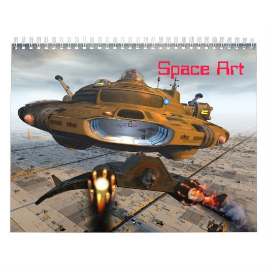 Calendrier Espace Art (Protection)