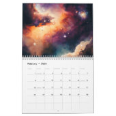Calendrier Espace extérieur (Feb 2026)