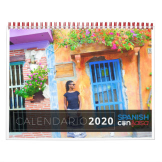 Calendrier espagnol Con Salsa 2020 - En Español
