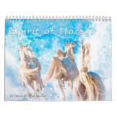 CALENDRIER ESPRIT DE CHEVAUX ART (Protection)