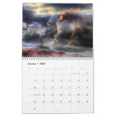 CALENDRIER ESPRIT DE CHEVAUX ART (Jan 2027)