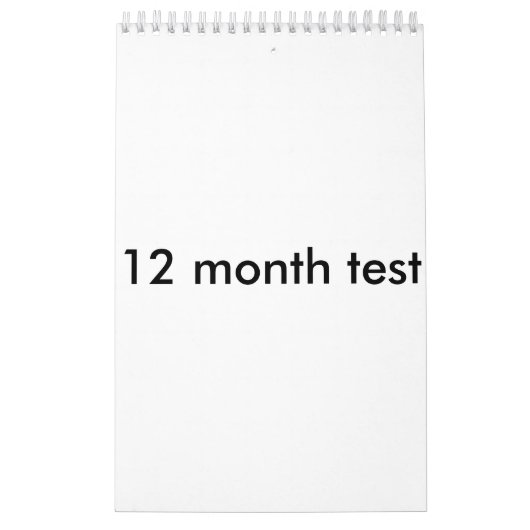 Calendrier essai de 12 mois (Protection)