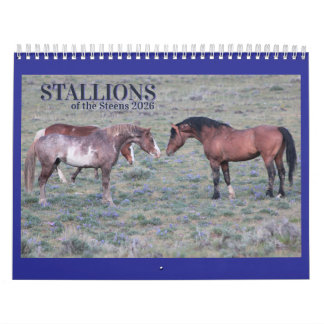 Calendrier "Étalons" Mustang Sauvage 2026