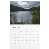 Calendrier Étangs de 12 mois (Feb 2027)