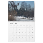 Calendrier Étangs de 12 mois (Jan 2027)