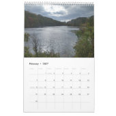 Calendrier Étangs de 12 mois (Feb 2027)