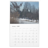 Calendrier Étangs de 12 mois (Jan 2027)