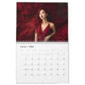 Calendrier Ethereal Elegance : Une célébration mondiale (Jan 2026)