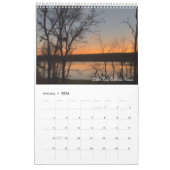 Calendrier Ethereal Sky Calendar (Jan 2026)