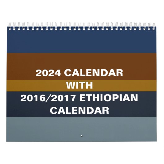 Calendrier Ethiopian Wall Calendar Converter pour l'année 202 (Protection)