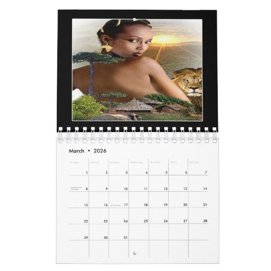 Calendrier Ethnique (Mar 2026)