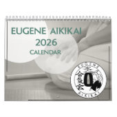 Calendrier Eugene Aikikai 2026 Calendar (Protection)