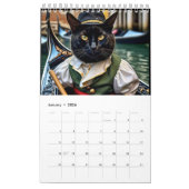 Calendrier européen des chats (Jan 2026)