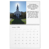 Calendrier évangélique chrétien (Jan 2026)