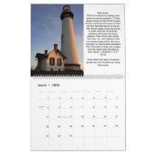 Calendrier Evangélisme Pittoresque chrétien avec Écritures (Mar 2026)