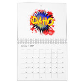 Calendrier Exclamation de bande dessinée Idaho (Jan 2027)