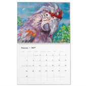 Calendrier Exotic Birds (Feb 2027)
