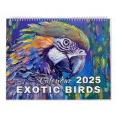 Calendrier Exotic Birds (Protection)