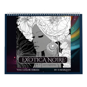 CALENDRIER EXOTICA NOIRE'